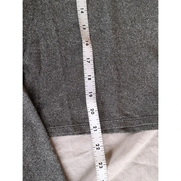 Reformation Bailey Knit Top Sparkle Black Pullover Long Sleeve Mock Neck - Picture 6 of 10